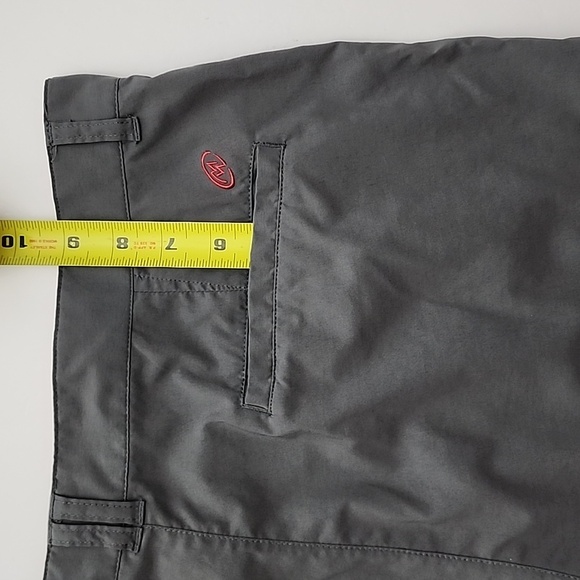 Cloudveil Men's Grey Stone Shorts Roll  Up Hem Hiking Travel Lightweight Size XL - Picture 15 of 15